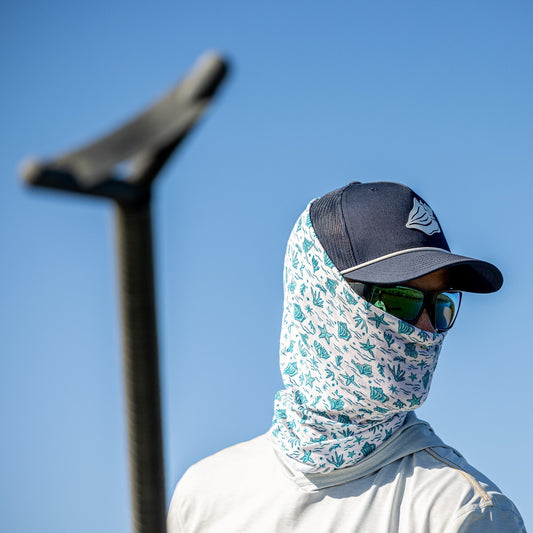 Lightweight Sun Protection for Life on the Water: Meet the Drift Face Mask
