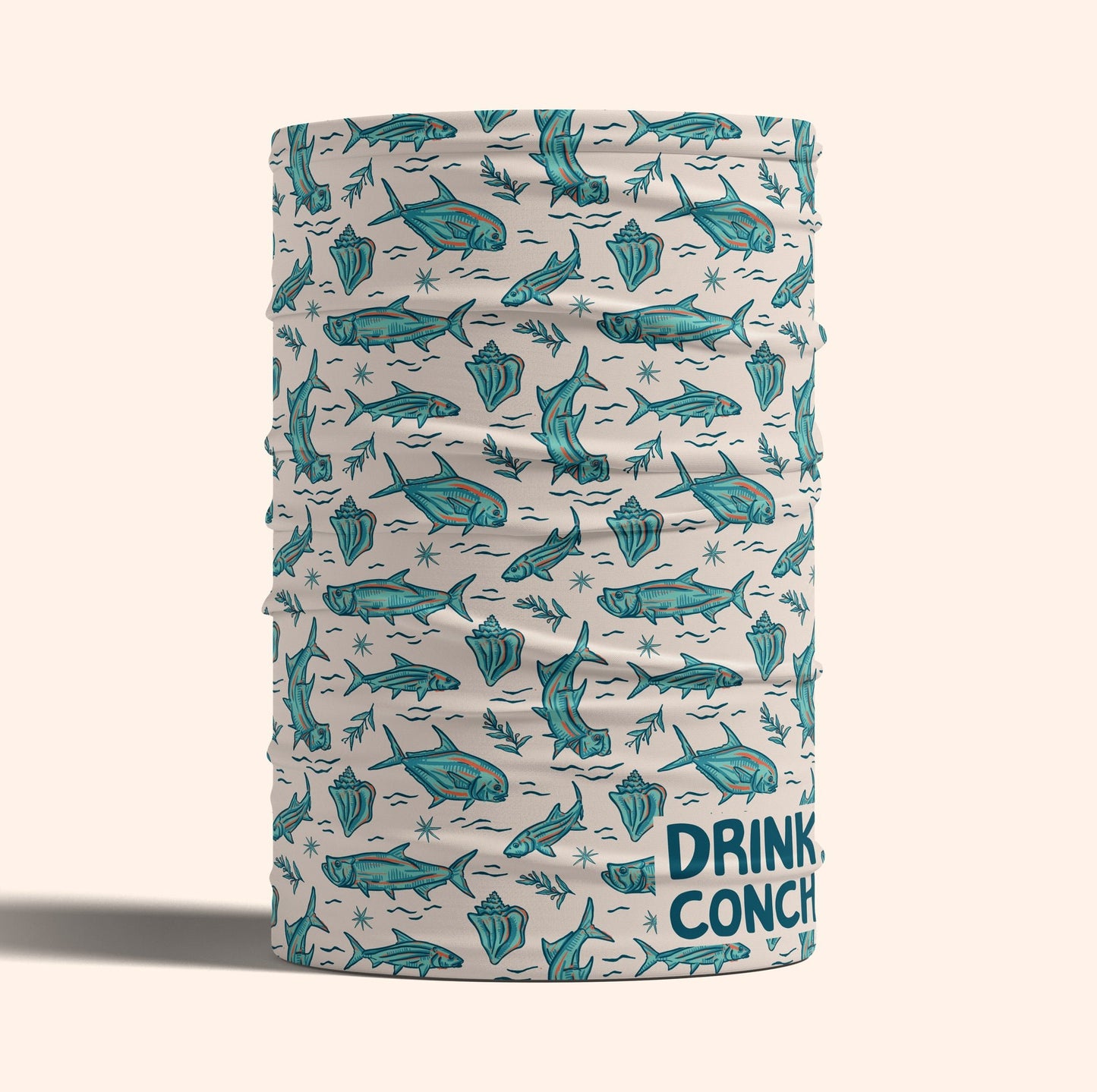 Drink Conch face mask in slam pattern