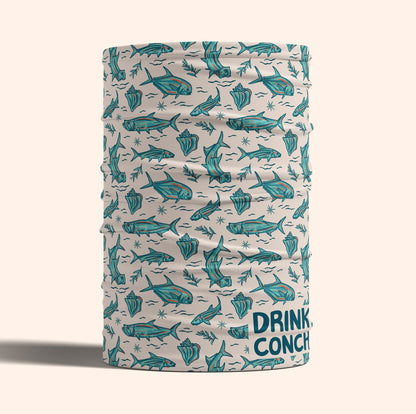 Drink Conch face mask in slam pattern